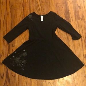 Girls Guess black dress